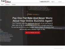 Tablet Screenshot of netzilla.co